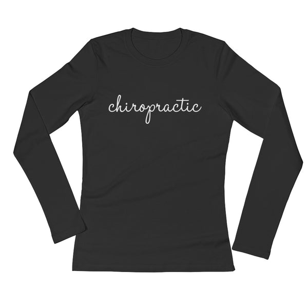 Ask Me - I am a Chiropractor - Ladies' Long Sleeve T-Shirt
