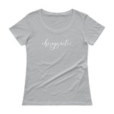 Chiropractic - Ladies' Scoopneck T-Shirt
