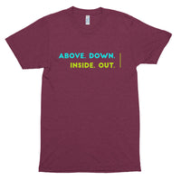 ADIO - Colorful - Right Justified - Short sleeve soft t-shirt
