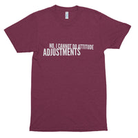 Attitude Adjustments - Chiropractic - Short sleeve soft t-shirt