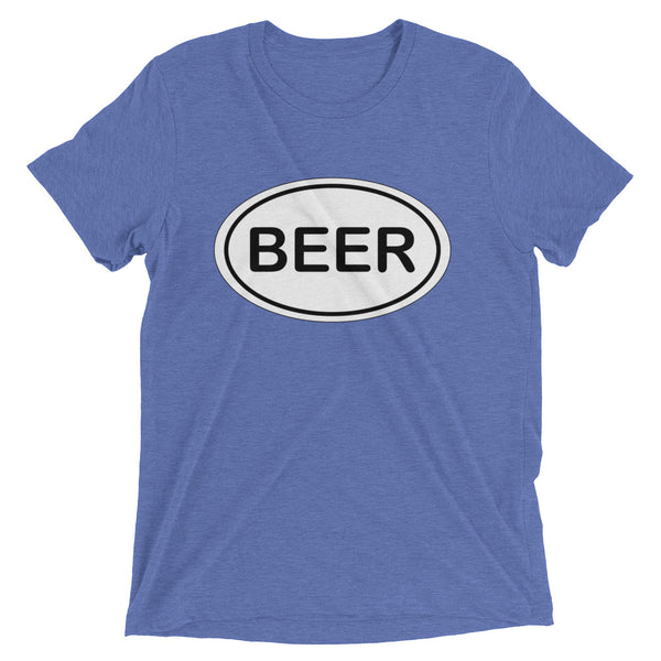 Beer instead of Running!  Short sleeve t-shirt (Super Soft)