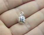 5pcs 10mm 3D Volleyball Charms,-,DIY Handmade Jewelry