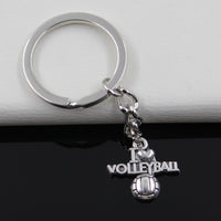 i love volleyball Pendants Key Chain