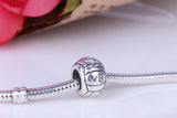 Volleyball Beads Charm European Silver