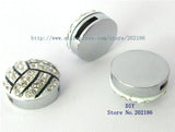 10pcs 8mm Bling Volleyball Slider Charms